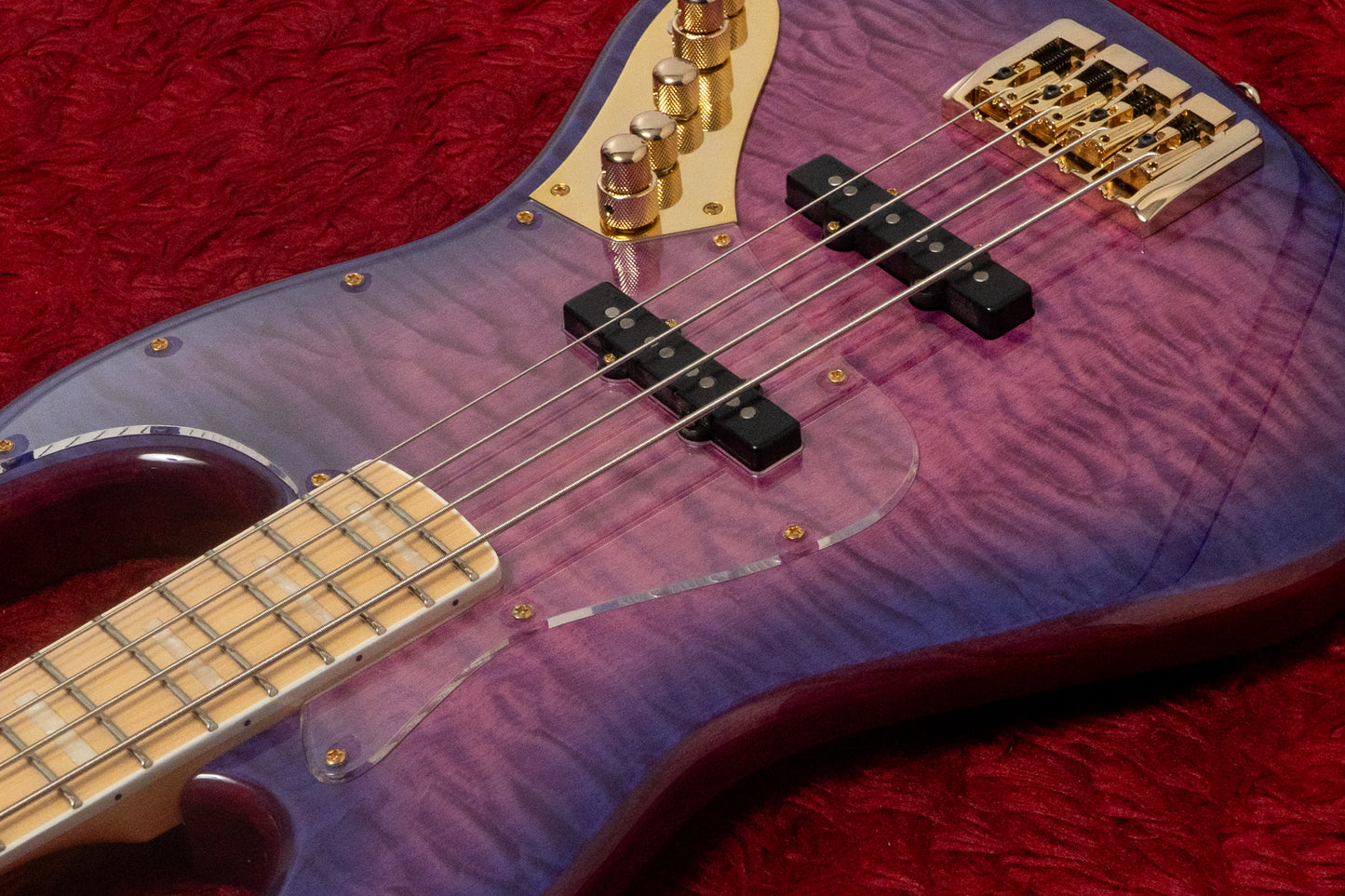 【new】Swing Guitars / Jazz Deluxe 4 Purple 4.325kg #26010019【GIB Yokohama】