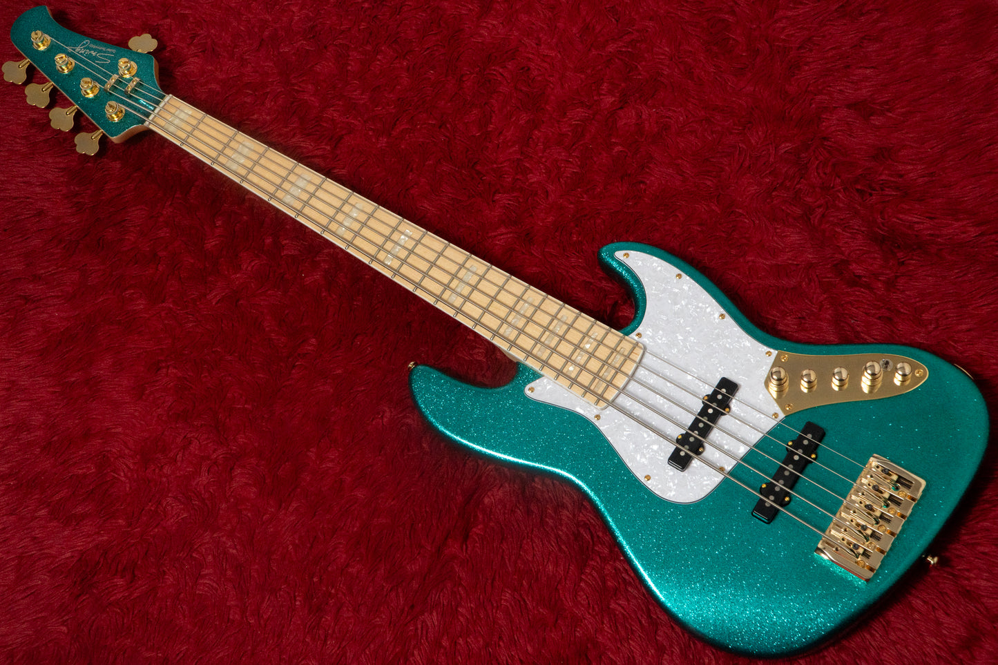 【new】Swing Guitars / Jazz Deluxe 5 Metallic Teal Green 4.725kg #26010049【GIB Yokohama】