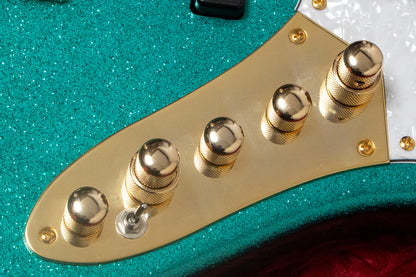 【new】Swing Guitars / Jazz Deluxe 5 Metallic Teal Green 4.725kg #26010049【GIB Yokohama】