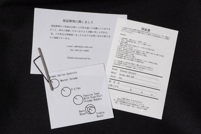 【new】Kikuchi Guitars / Hermes MV5 NAT 3.790kg #770【GIB Yokohama】