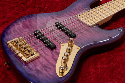 【new】Swing Guitars / Jazz Deluxe 5 Purple 4.615kg #26010025【GIB Yokohama】