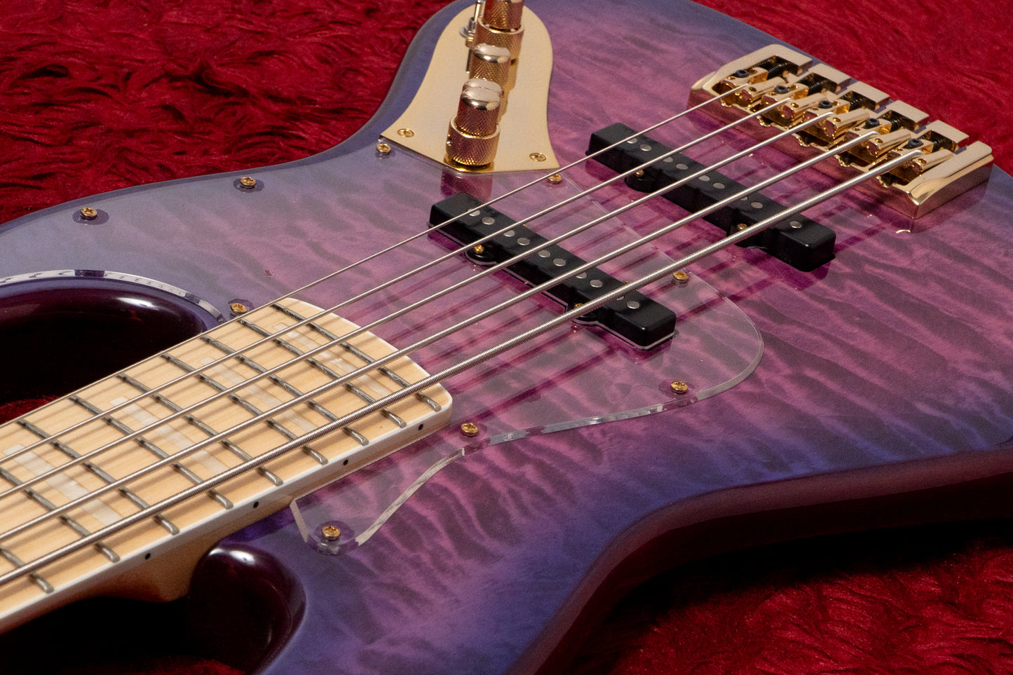 【new】Swing Guitars / Jazz Deluxe 5 Purple 4.615kg #26010025【GIB Yokohama】