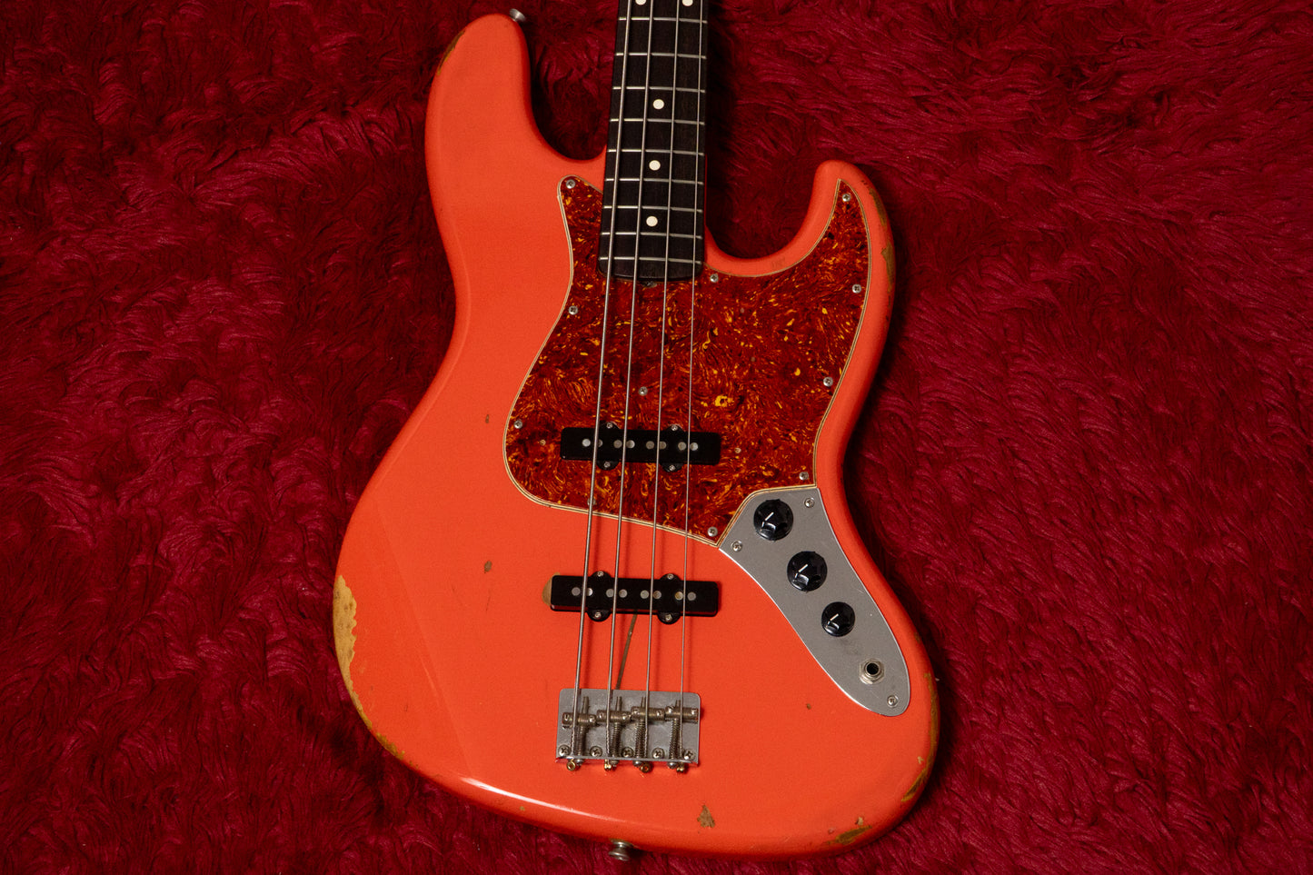 【used】Fender Japan / JB62-75 1982 Refinish Fiesta Red 4.335kg【GIB Yokohama】