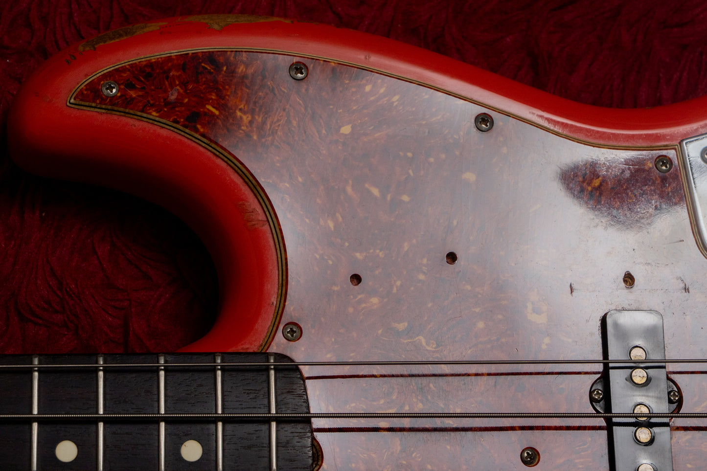 【used】Fender Japan / JB62-75 1982 Refinish Fiesta Red 4.335kg【GIB Yokohama】