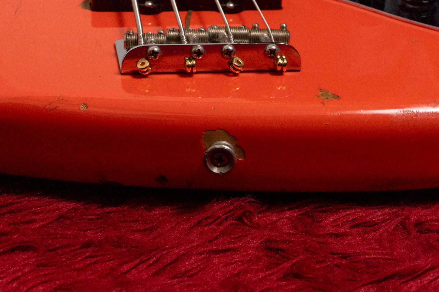 【used】Fender Japan / JB62-75 1982 Refinish Fiesta Red 4.335kg【GIB Yokohama】