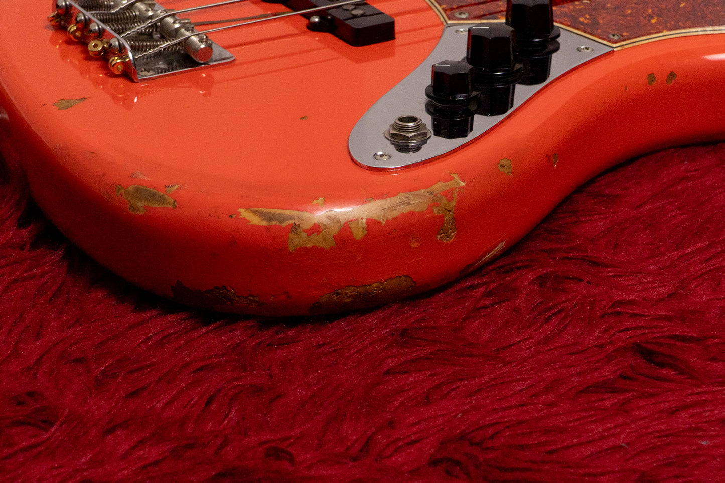 【used】Fender Japan / JB62-75 1982 Refinish Fiesta Red 4.335kg【GIB Yokohama】