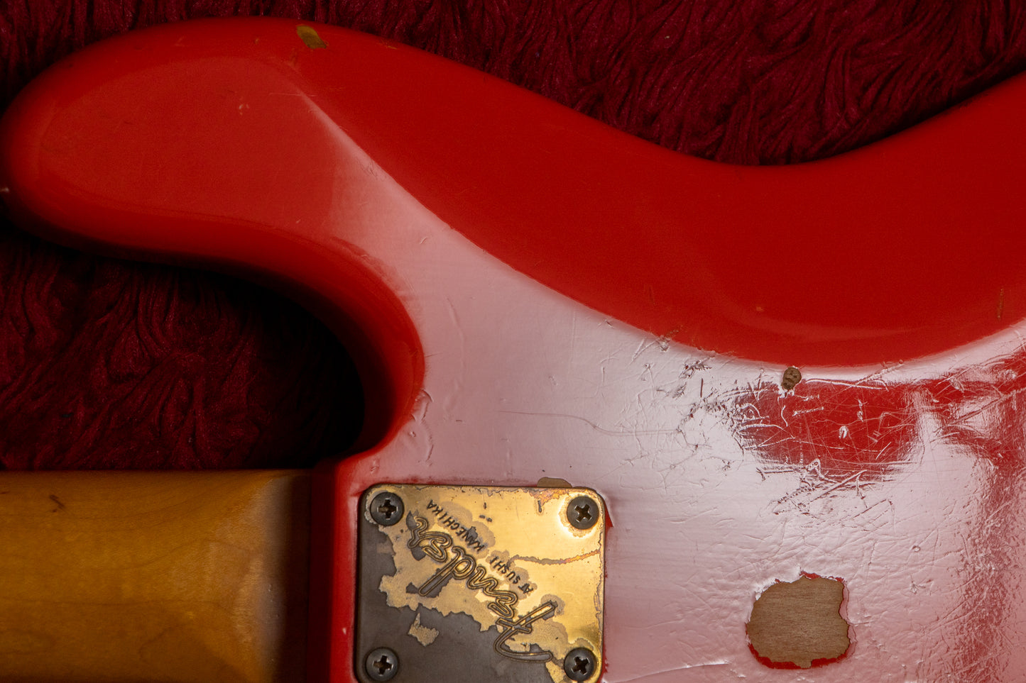 【used】Fender Japan / JB62-75 1982 Refinish Fiesta Red 4.335kg【GIB Yokohama】