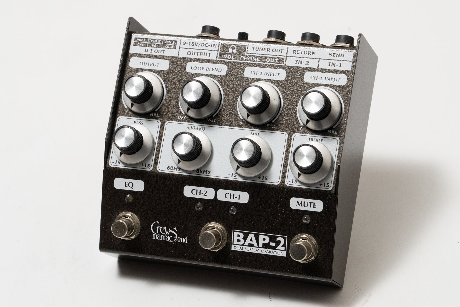 Bass Clef さまご検討商品 used】Crews Maniac Sound / BAP-2 Bass Foot Preamp【GIB Yokohama