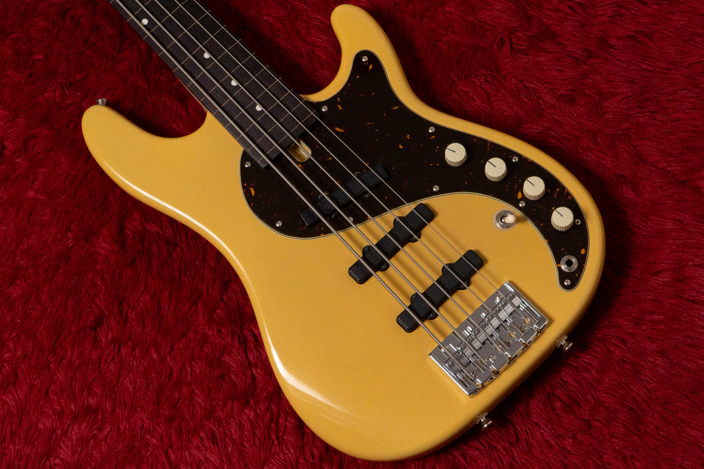 【used】K.Nyui / Custom Fretless Bass 5st 4.270kg【GIB Yokohama】