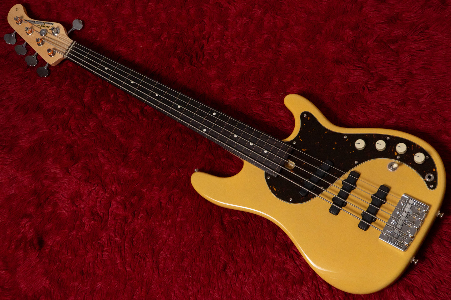 【used】K.Nyui / Custom Fretless Bass 5st 4.270kg【GIB Yokohama】