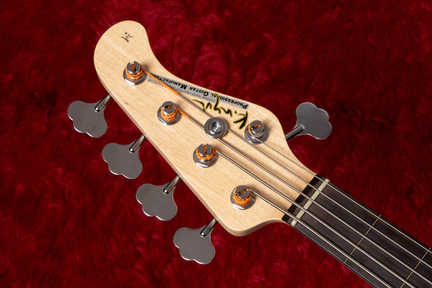 【used】K.Nyui / Custom Fretless Bass 5st 4.270kg【GIB Yokohama】