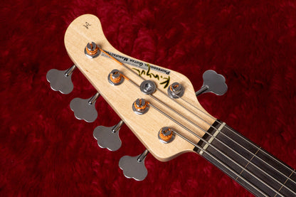 【used】K.Nyui / Custom Fretless Bass 5st 4.270kg【GIB Yokohama】