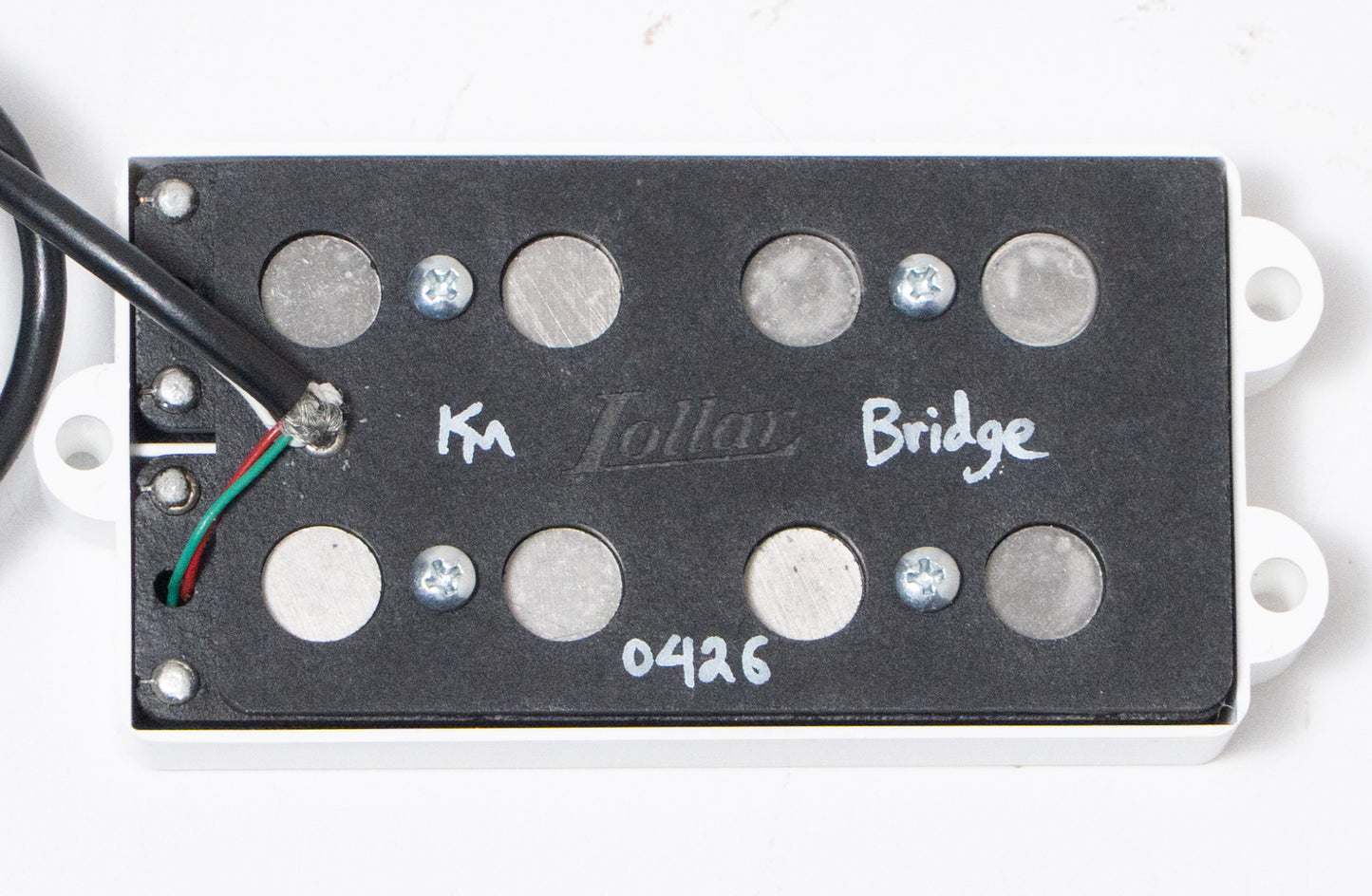 【new】Lollar Pickups / 70's SR 4-string pickups white cover high wind【GIB Yokohama】