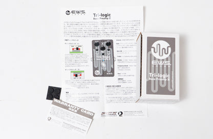 【new】E.W.S. / Tri-logic Bass Preamp 3【GIB Yokohama】