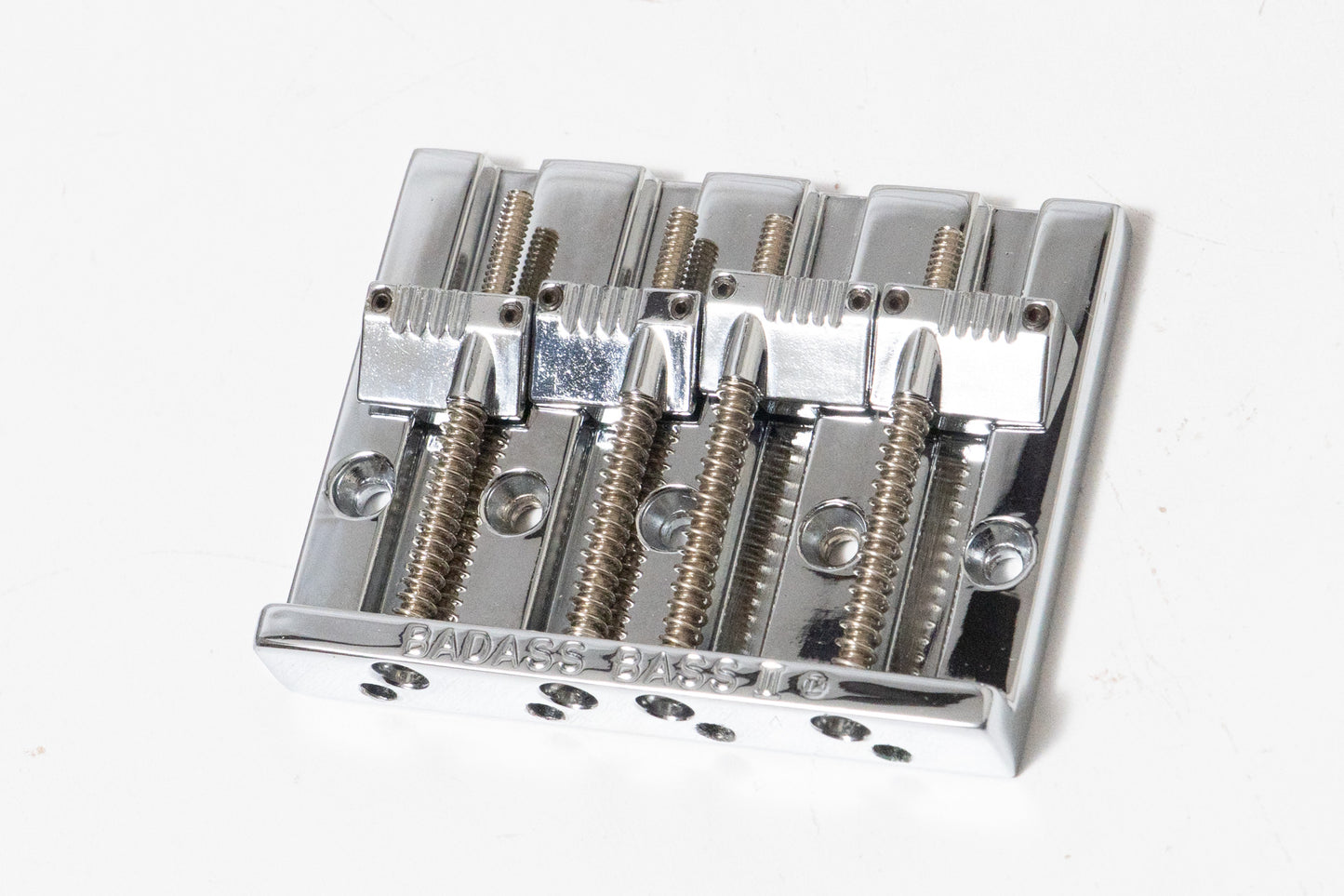 【used】Leo Quan / BADASS BASS II Bass Bridge Grooved Saddles Chrome【GIB Yokohama】