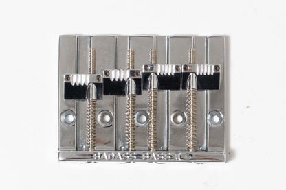 【used】Leo Quan / BADASS BASS II Bass Bridge Grooved Saddles Chrome【GIB Yokohama】
