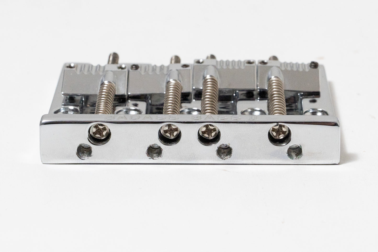 【used】Leo Quan / BADASS BASS II Bass Bridge Grooved Saddles Chrome【GIB Yokohama】