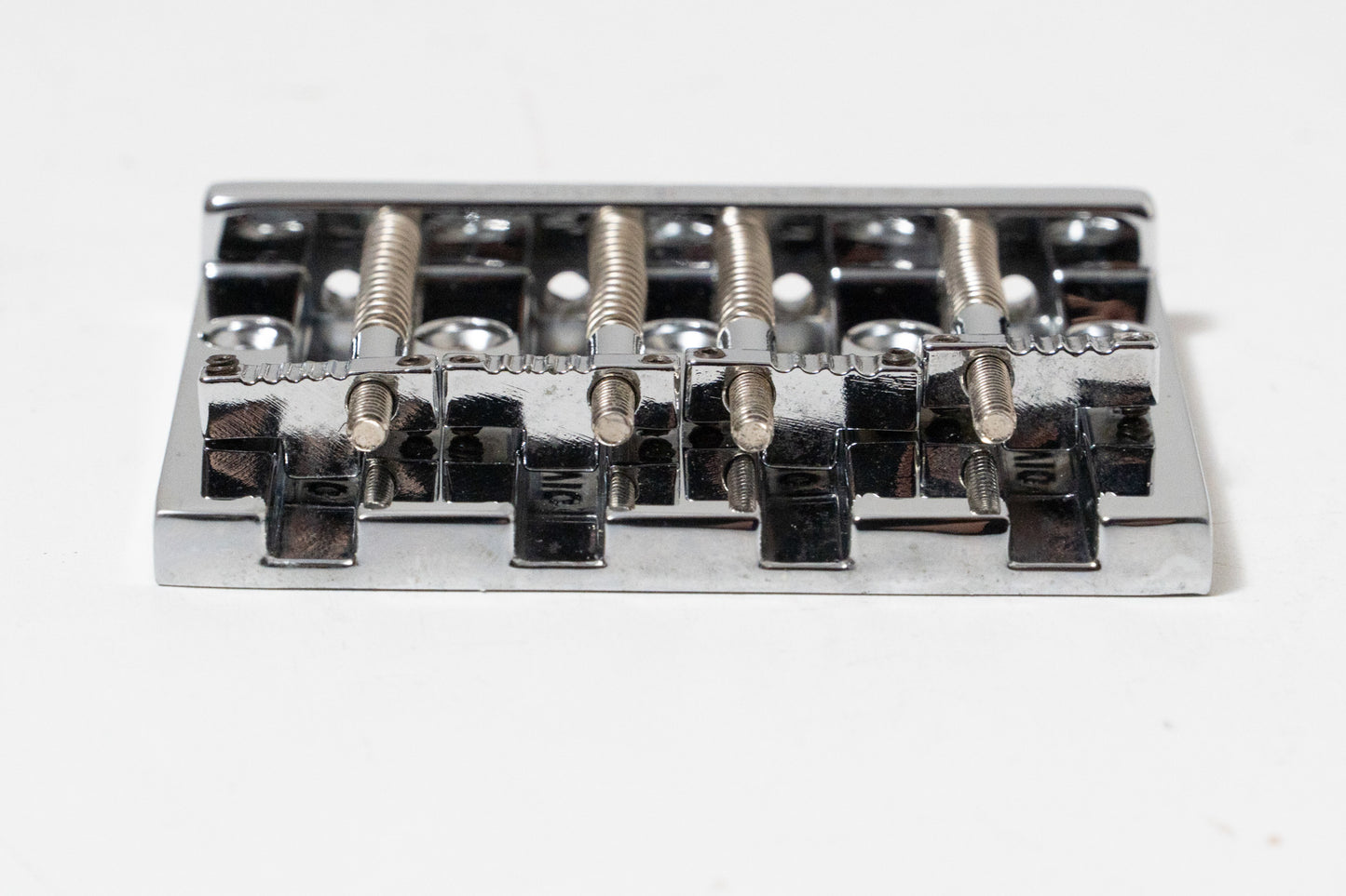 【used】Leo Quan / BADASS BASS II Bass Bridge Grooved Saddles Chrome【GIB Yokohama】
