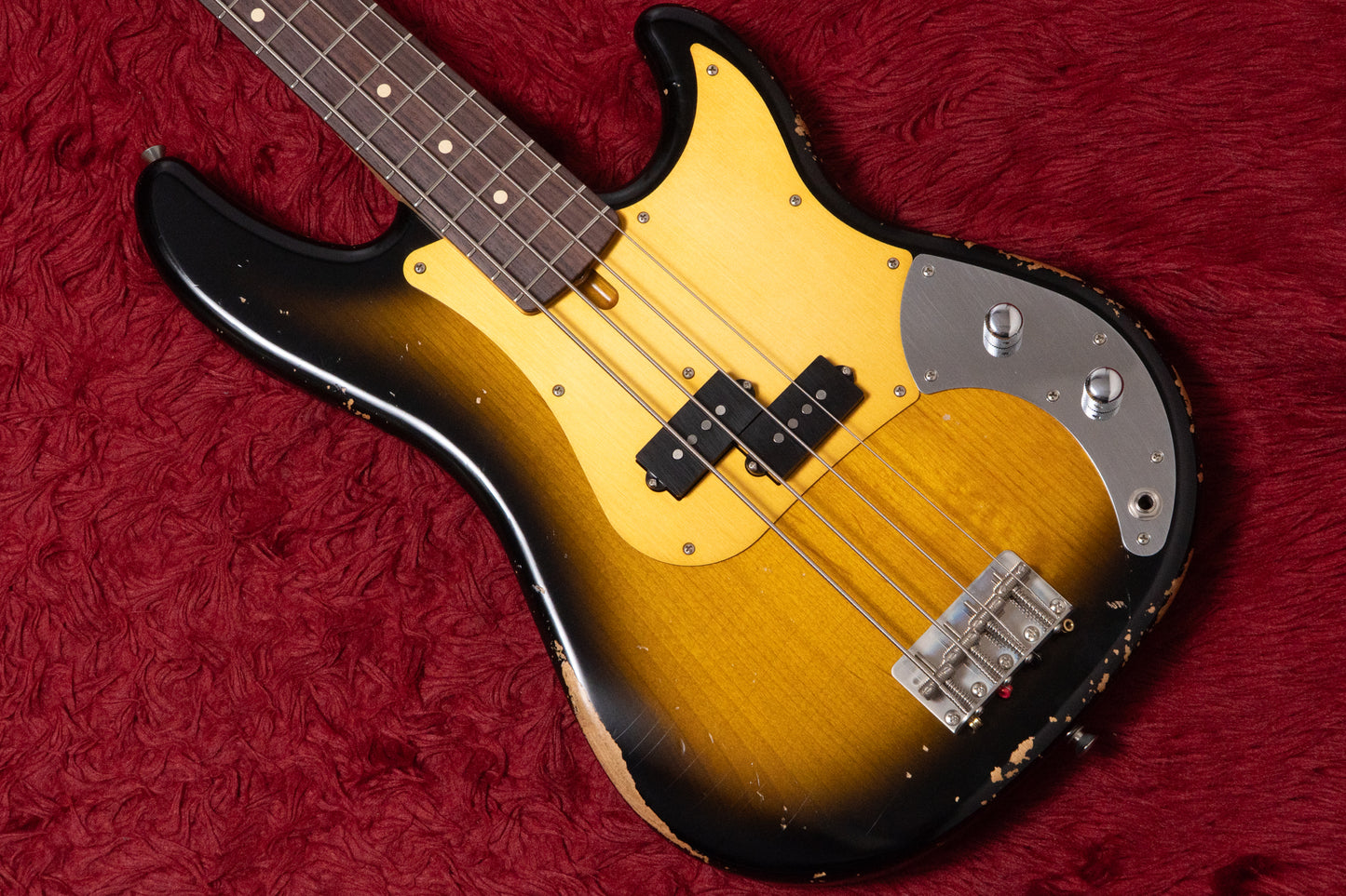 【new】Tsubasa Guitar Workshop / The Earth Gold Anodized 2TS Heavy Aged 3.735kg #0712【GIB Yokohama】