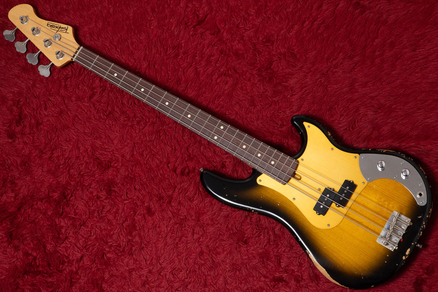 【new】Tsubasa Guitar Workshop / The Earth Gold Anodized 2TS Heavy Aged 3.735kg #0712【GIB Yokohama】