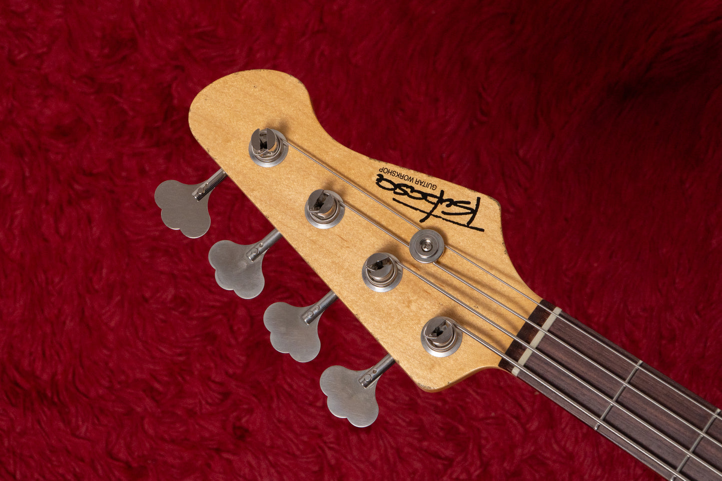 【new】Tsubasa Guitar Workshop / The Earth Gold Anodized 2TS Heavy Aged 3.735kg #0712【GIB Yokohama】