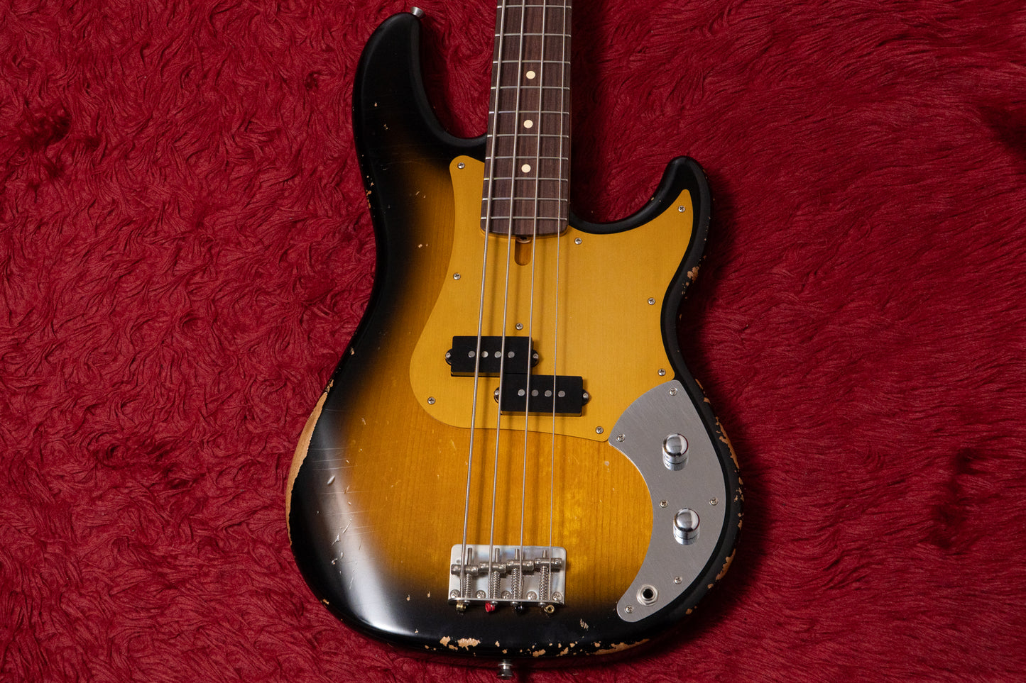 【new】Tsubasa Guitar Workshop / The Earth Gold Anodized 2TS Heavy Aged 3.735kg #0712【GIB Yokohama】