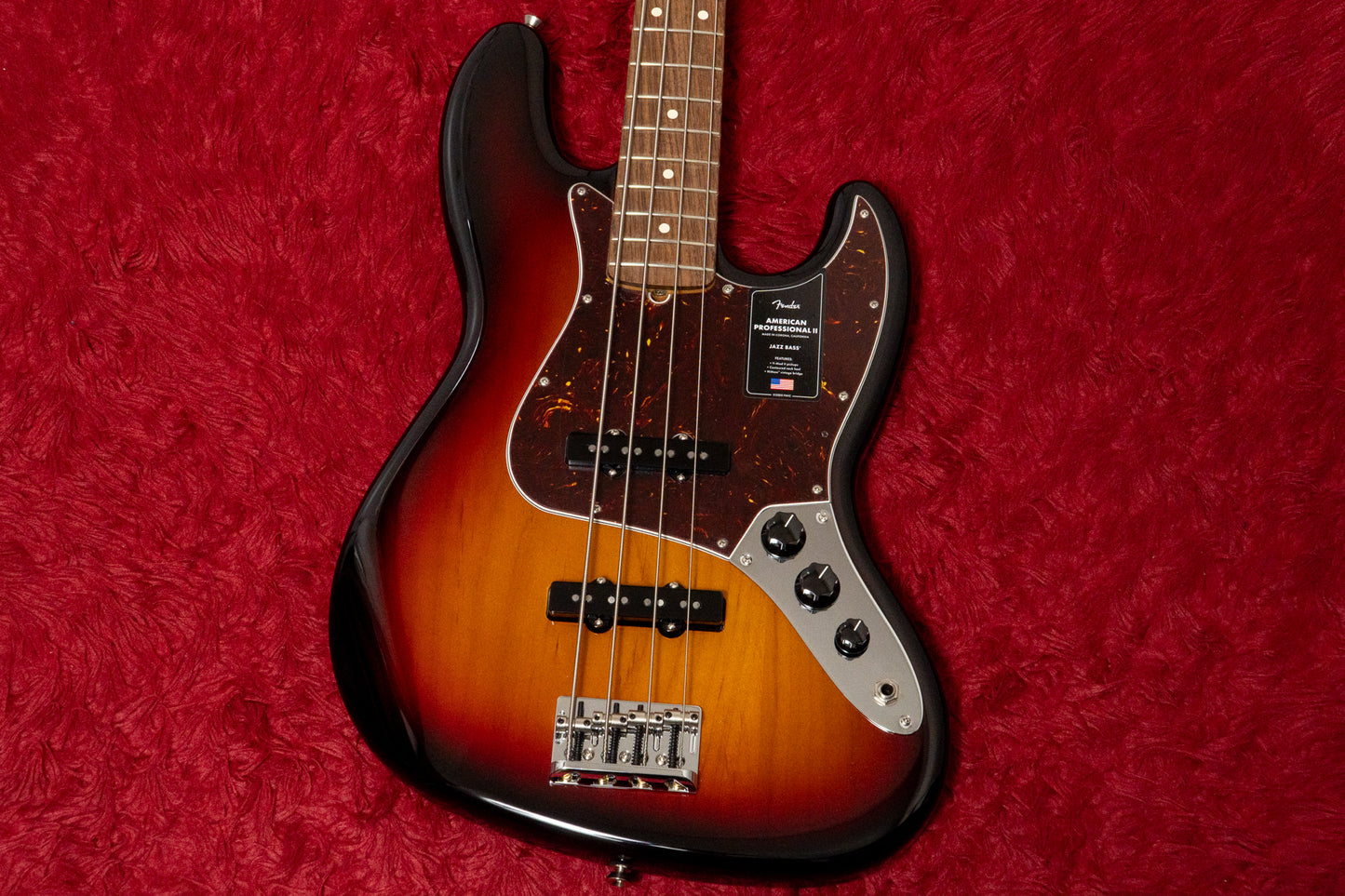 【used】Fender / American Professional II Jazz Bass 3TS 2025 3.865kg #US24055558【GIB Yokohama】