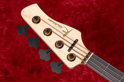 【used】Kikuchi Guitars / Custom Bass 4st Charcoal Frost Metallic 3.470kg #67【GIB Yokohama】