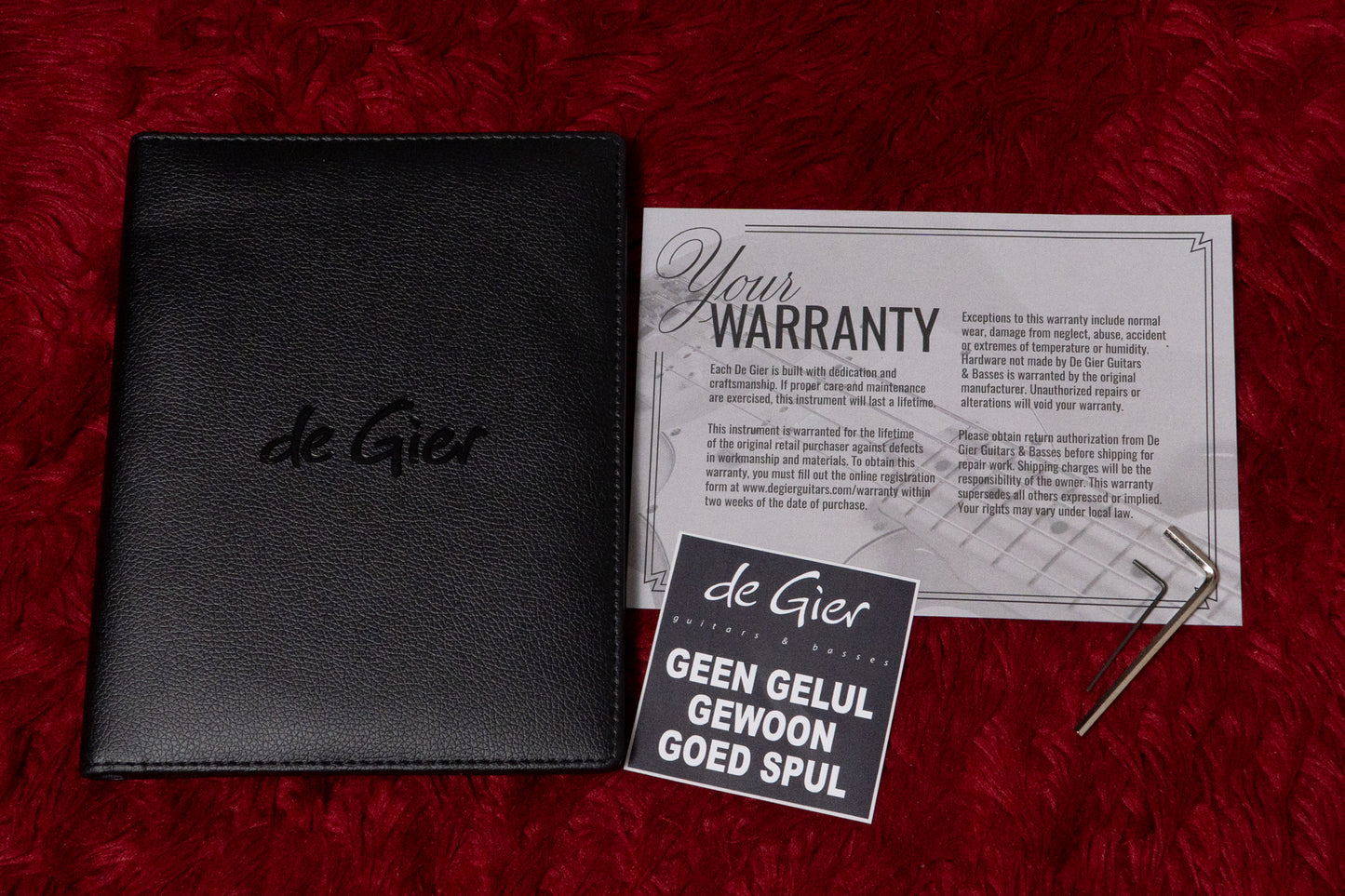 【new】De Gier / BeBop 4 Sunburst 3.865kg #415【GIB Yokohama】