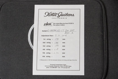 【new】Xotic / XJ-1T 5st 24F BGM Alder/R 4.515kg #3858【GIB Yokohama】