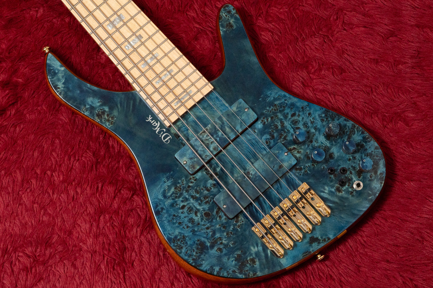 【used】D'Mark Guitars / ALPHA 6 Special Reserve Series Blue Pioppo with LEDs 2025 4.360kg #25B0020【GIB Yokohama】