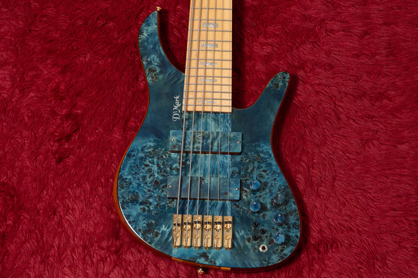 【used】D'Mark Guitars / ALPHA 6 Special Reserve Series Blue Pioppo with LEDs 2025 4.360kg #25B0020【GIB Yokohama】