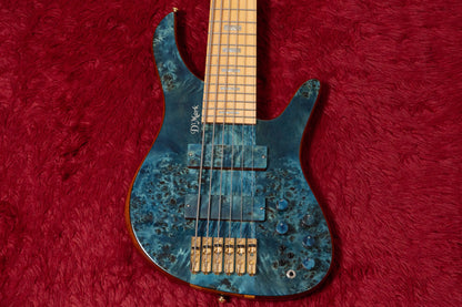 【used】D'Mark Guitars / ALPHA 6 Special Reserve Series Blue Pioppo with LEDs 2025 4.360kg #25B0020【GIB Yokohama】