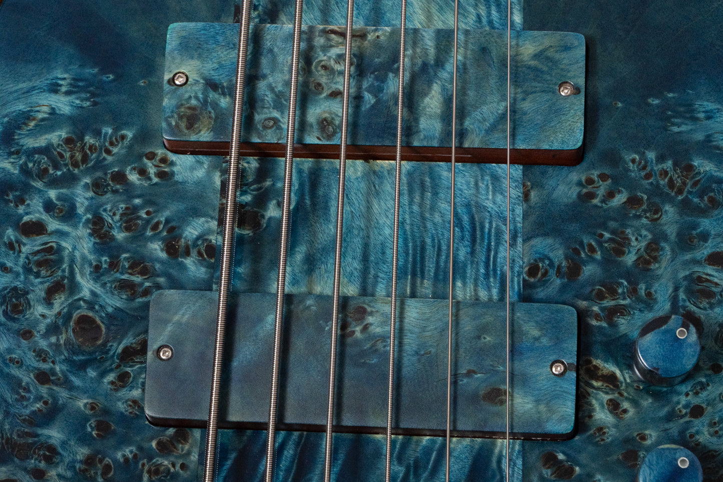 【used】D'Mark Guitars / ALPHA 6 Special Reserve Series Blue Pioppo with LEDs 2025 4.360kg #25B0020【GIB Yokohama】