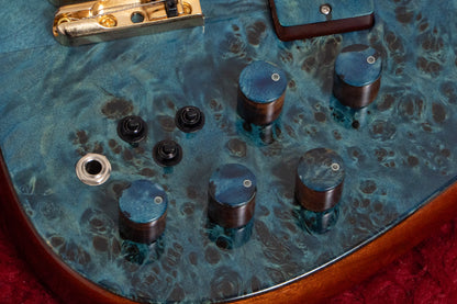 【used】D'Mark Guitars / ALPHA 6 Special Reserve Series Blue Pioppo with LEDs 2025 4.360kg #25B0020【GIB Yokohama】