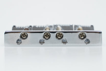 【used】Leo Quan / BADASS BASS II Bass Bridge Grooved Saddles Chrome 【GIB Yokohama】