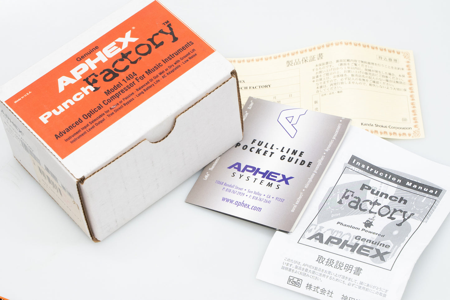 【used】APHEX / Punch Factory【GIB Yokohama】