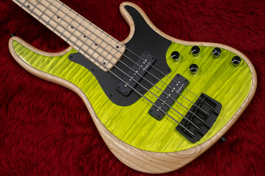 [official outlet] Alusonic / J-Special 5 Lime Green Single Coil #0523394 3.83kg [Yokohama]
