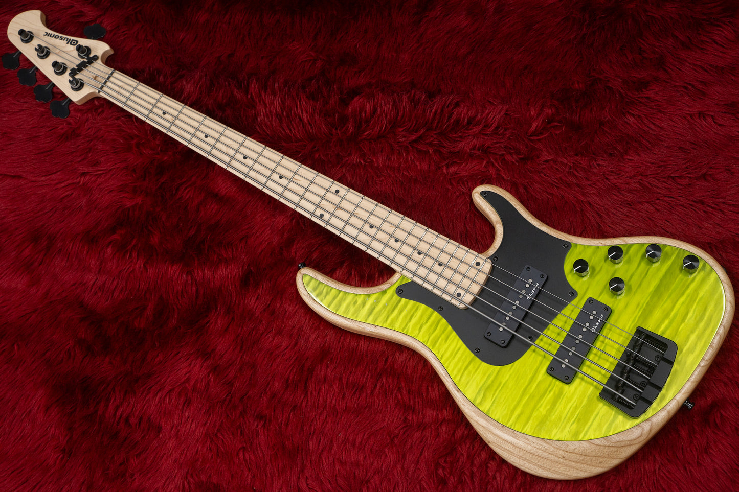 [official outlet] Alusonic / J-Special 5 Lime Green Single Coil #0523394 3.83kg [Yokohama]