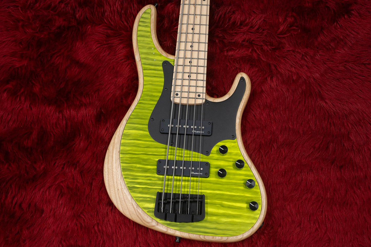 [official outlet] Alusonic / J-Special 5 Lime Green Single Coil #0523394 3.83kg [Yokohama]