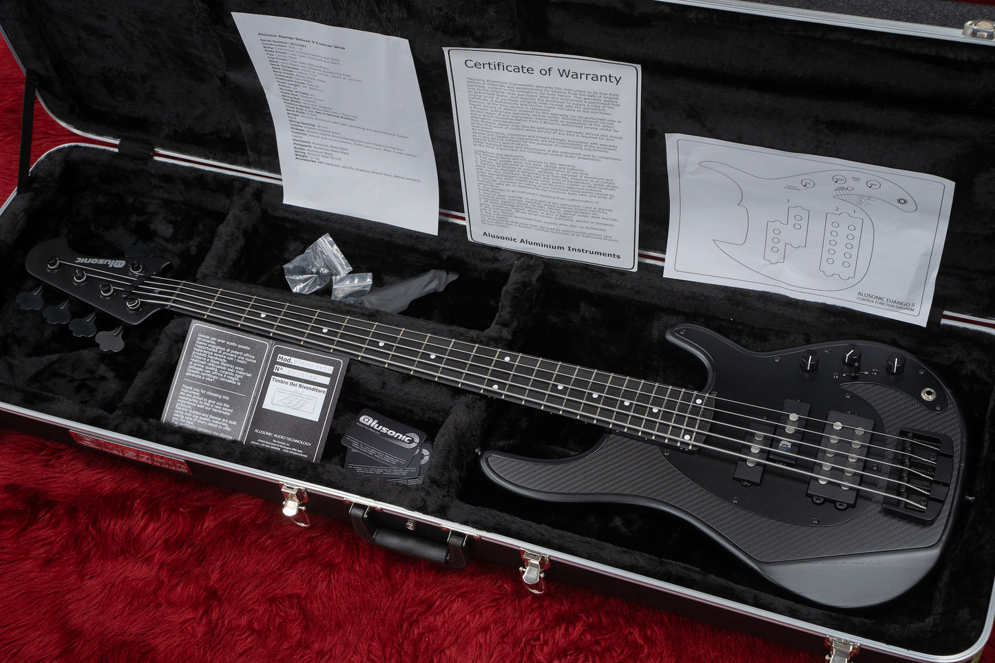 [official outlet] Alusonic / Django 5 Carbon PH #0523397 3.78kg [GIB Hyogo]