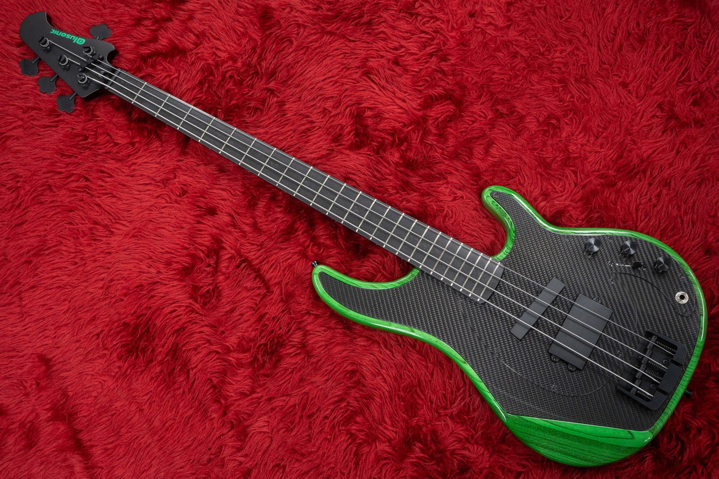【new】Alusonic / Alusonic Django Deluxe 4 Carbon - Chloro Green 3.51kg #1123432【GIB Yokohama】