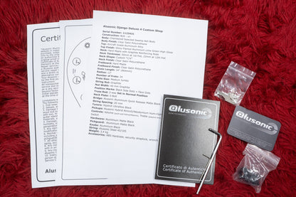 【outlet】Alusonic / Django Deluxe 4 PM Natural - Lime Green 3.49kg #1123431【GIB Seoul】