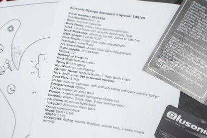 【new】Alusonic / Django Standard 4 Natural 3.505kg #0524458【GIB Yokohama】