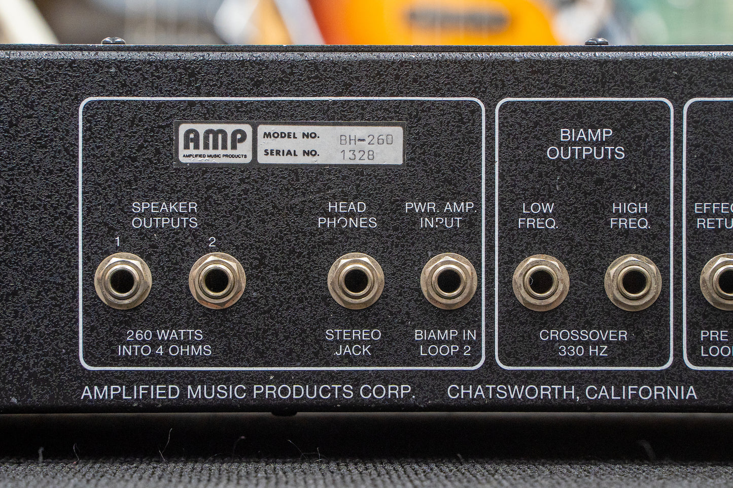 【used】Amplified Music Products / BH-260 Bass Amplifier #1328【consignment】【GIB Yokohama】