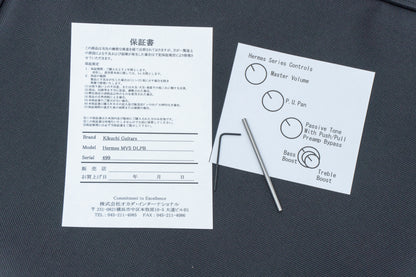 【new】Kikuchi Guitars / Hermes MV5 DLPB 3.8kg #499【GIB Hyogo】