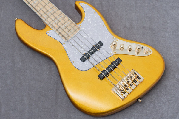 【new】Swing Guitars / Jazz Deluxe 5 Gold Sparkle 4.54kg #25080085【GIB Hyogo】