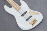 【new】Swing Guitars / Jazz Deluxe 5 White 4.75kg #25080008【GIB Hyogo】
