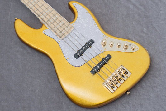 【new】Swing Guitars / Jazz Deluxe 5 Gold Sparkle 4.94kg #25080087【GIB Hyogo】