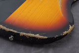 【used】Xotic / XJ-1T 4st 3 Tone Burst Heavy Aged / Ash 2024 4.05kg #J-2934 R【GIB Hyogo】